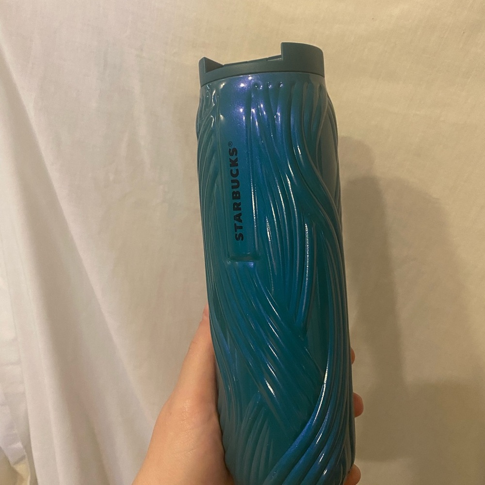 Starbucks Green and Blue Grande Tumbler